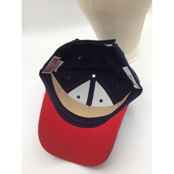 VINTAGE ATLANTA BRAVES OG LOGO MLB ANNCO STRAPBACK CAP - Picture 5 of 8